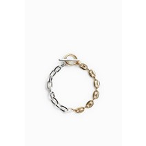국내정품 ZARA 자라 콤비 링크 네크리스