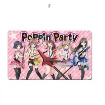 SKANDSALO 뱅 드림 BanG Dream 마우스 패드 장패드 22종, .개, F + 100x50x0.3CM