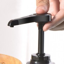 카페 시럽 펌핑기 주방 소스 병 펌프 압출기 RD-10340, 화이트