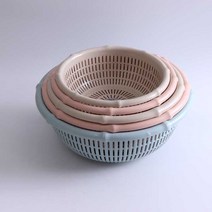 PIN소쿠리 원형바스켓 채반 야채세척 다용도원소쿠리