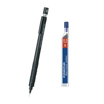 펜텔 PG1005 그래프 1000 샤프 0.5mm 1개 + 스테들러 샤프심 B (12개입) 1개