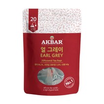 아크바 얼그레이 피라미드 티백, 3개, 40g