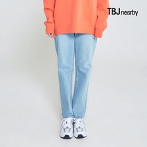 TBJ 여성 보이프렌드 L톤 백밴딩 데님 팬츠(T205DP852P)