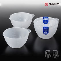 일본N.K/메저 미니볼 2P (380ml)/계량볼, K611-1 미니볼2P (클리어)