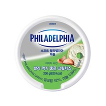 동서 필라델피아 크림치즈 갈릭 200g [당일발송], 필라델피아 크림치즈 200g 갈릭