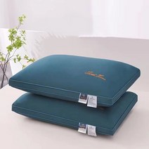 HILTON베개2개 저중고 3가지 사이즈, 블루