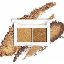 일본직발송 6. FAVES BEAUTY (페이브스 뷰티) 마이 칼라 듀오 섀도우 아이 섀도우 브루베 예베 퍼스널 컬, One Size, One Color