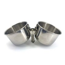 나사식 스텐모이통 (소) 앵무새모이통 새모이통 앵무새용품 새장꾸미기