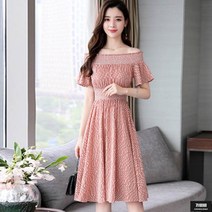 가바바 여성 원피스 어깨 프릴 슬림핏 하객룩 원피스 G51060