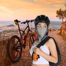 몬스터 메쉬 스포츠 마스크 / 쿨 퀵드라이 자외선 차단 / 운동중에도 일상에도 숨쉬기 편하다, 다크그레이