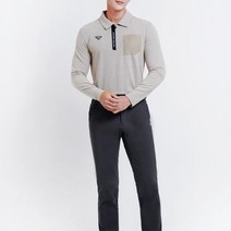 남성 가을 겨울 골프웨어 지퍼 카라티 골프의류 긴팔티 아버지생신 필드룩