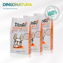 [딩고나투라] 딩고 머튜얼앤데일리 9KG(3kg X 3ea) 다이어트사료 시니어 노견 활력증진 천연재료 반려동물 강아지사료 미디엄브리드 중대형견