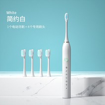 휴대용 전동 칫솔 부드러운 충전식 여행용 손나은 구강세정기 u자형 잇몸 초등 샤오미 초등학생 무선 물나오는 치실 치아, B