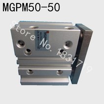 Smc 타입 MGPM50-50Z 로드가있는 얇은 실린더 mgpm 50-50z 3 축 바 mgpm50 x 50z 공압 부품 mgpm50x50z