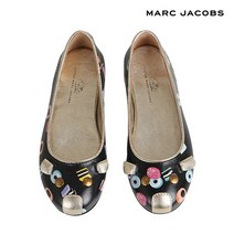 [마크제이콥스 키즈] 여아 프린팅 플랫슈즈[블랙]