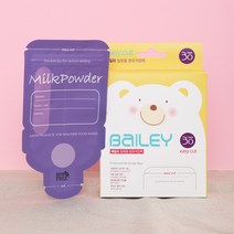 베일리 일회용 분유저장팩 90매 대용량 보관 소분, 120매입