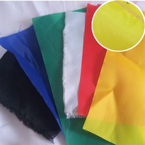 (천마마-다후다) 행사용 오색천 준공식 체육대회 6컬러, 노랑