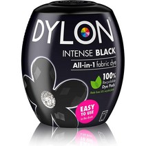 DYLON Washing Machine Fabric Dye 다이론 헨켈 다이론 의류 염색제 -블랙 드럼세탁기용 350g