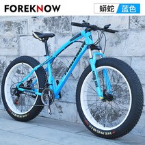 풀샥 MTB 자전거 고급 오프로드 두꺼운 타이어, 디자인 5_7단_20 인치