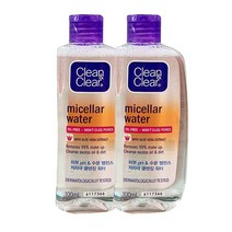 [클린앤클리어] 미셀라워터100ml x2, 단품