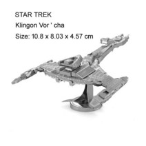 DIY 금속 우주선 군함 조립 모델 기업 NCC-1701/NCC-1701D 조류 교육 퍼즐 어린이 장난감, [01] Raptor