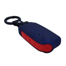 카포카 기아 더K9 모하비더마스터 (그래비티 포함) 스팅어 HSK2타입 강화메탈 스마트키케이스 키홀더, 레드+블루무광