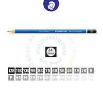 스테들러 마스 100 전문가용 연필 12자루 1타, 5B