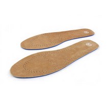 3mm 진짜 얇은 구두깔창 천연가죽 라텍스, 천연 라텍스 여성용(230~250mm), 천연가죽 브라운