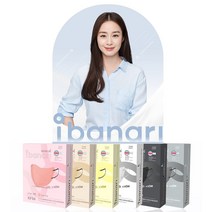 아이바나리 KF94 보건용마스크 대형 10개입 (코튼아이보리/블랙/그레이/베이지/핑크/화이트/옐로우), 코튼 아이보리, 1박스 10개입