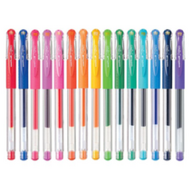 유니 시그노 중성펜(캡식) UM-151 0.38mm, 블루