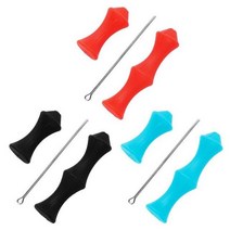 1 pc 양궁 손가락 가드 보우 스트링 핑거 세이버 탭 리 커브 보우 실리콘 핑거 릴리스 핑거 프로텍터 기어 액세서리, CHINA, 3pcs