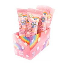 슈가롤리 마카롱 무지개 솜사탕 어린이간식 10g x 12개 어린이집 답례품 자일로스