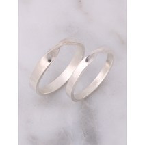 슬림한 은반지 뫼비우스 실버반지 2mm 3mm 2타입
