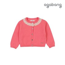 아가방 슈레이스니트가디건 PINK 01O12140158
