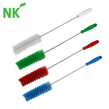 [식공구] 엔케이 배관청소솔 (4cm) / 배관 배수구 하수구 파이프 청소솔 주방용품 식품공장 업소용 HACCP, 흰색