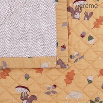 [리틀아카이브][크레므앙팡] 달리 목화 워싱 스프레드 S(155X205), 없음