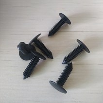 자동 패스너 6mm 구멍 플라스틱 리벳 엔진 커버 범퍼 후드 펜더 스플래시 가드 리테이너 클립 자동차 도어 트림 패널 클립, 1 pieces
