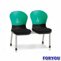 ForU746 2인용 연결의자 테트라 사출 메쉬 3인용 휴게실의자 대합실의자 대기실의자, 상세페이지 참조
