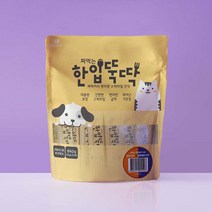 한입뚝딱 국내산 고양이 츄르 간식 파우치 70P 840g, 연어 35P+블루베리 35P