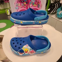 크록스 크록스 - 매장BEST -보는 순간 끝 키즈 아기 상어 펀 랩 클로그 206704-4JL