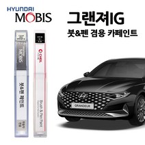 현대 모비스 그랜져 IG (17~) 카페인트 자동차 붓펜 A2B NT2 T2G W6H Y2S WC9 NB9 R2T, S9C-쉐이드브론즈(주문색상)