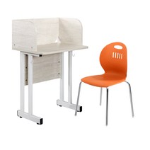 다우미 뉴포커스랩책상 LB13N08- (책상) W650, 오크, 민트