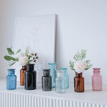 시약 공병 (꽃병), 갈색
