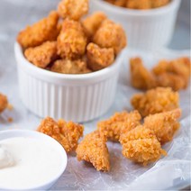 대용량 팝콘 치킨 2kg 국내 산닭 고기 텐더 텐덤 청우 강정볼 치킨볼 후라이드 꼬치, 치킨팝콘2kg