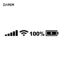 핸드폰 충전 차량용 스티커 흠집 차량용스티커 디젤스티커 경차꾸미기, 블랙