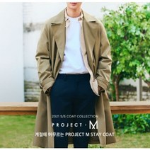 [프로젝트M]더블세미오버핏 트렌치 코트(EPB1CC1104)