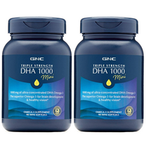 GNC triple strength DHA 1000 코스트코오메가3 90정 2개