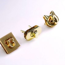 가배리본 가방용 메탈버클2 가방부자재 버클장식, 고리사각