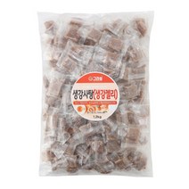 그리심 생강젤리 1.2kg-개별포장 생강 고형분 30% 함유 사탕 편강