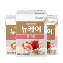 대상웰라이프 뉴케어 딸기맛 200ml 30팩 균형영양식